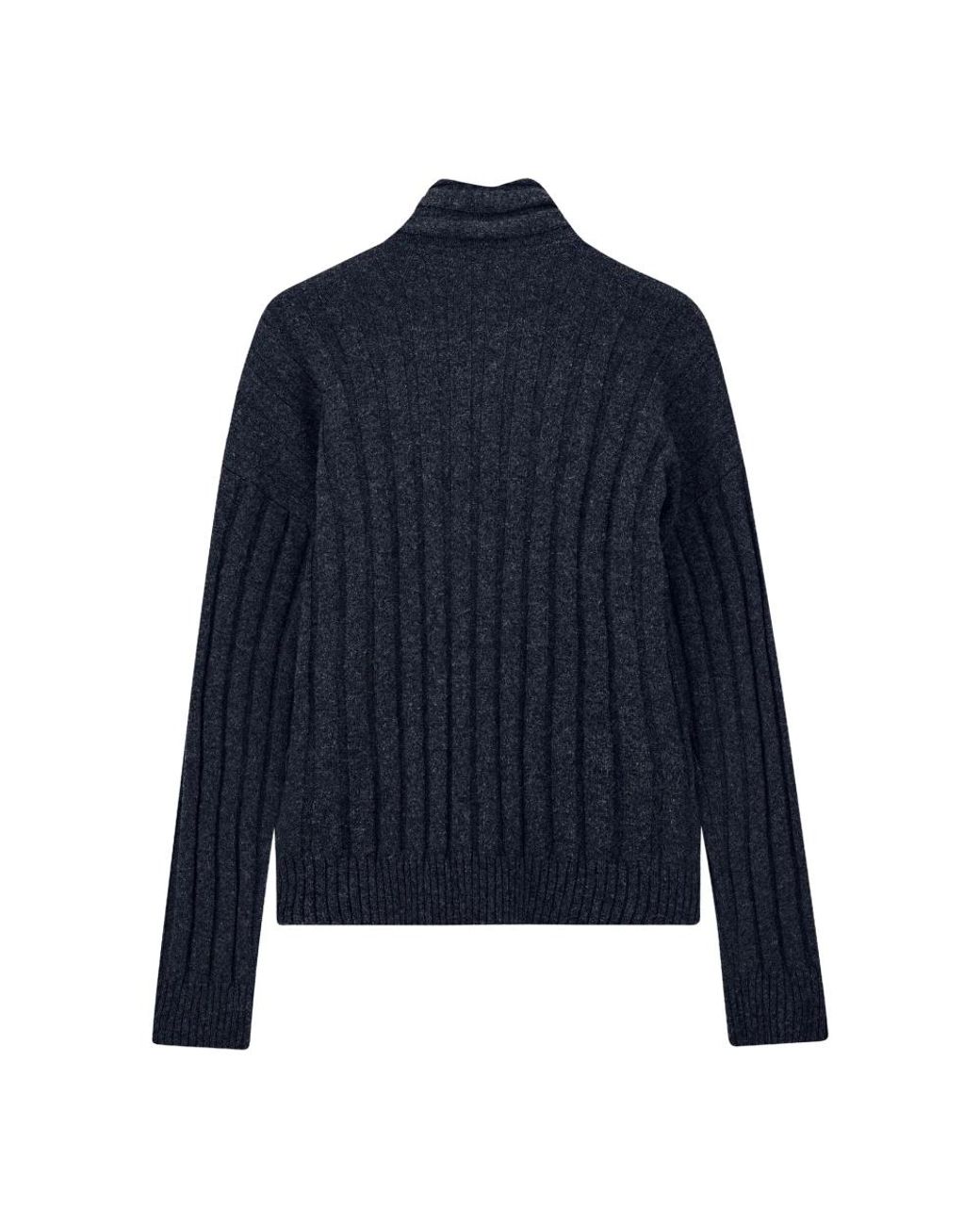 Giorgio Armani Blue V-Neck Knitwear for men