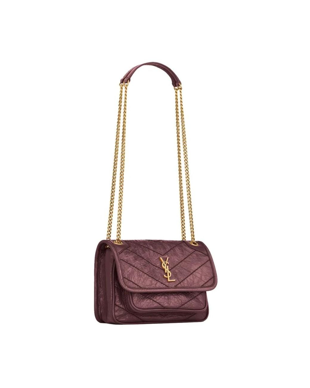Saint Laurent Red Shoulder Bags