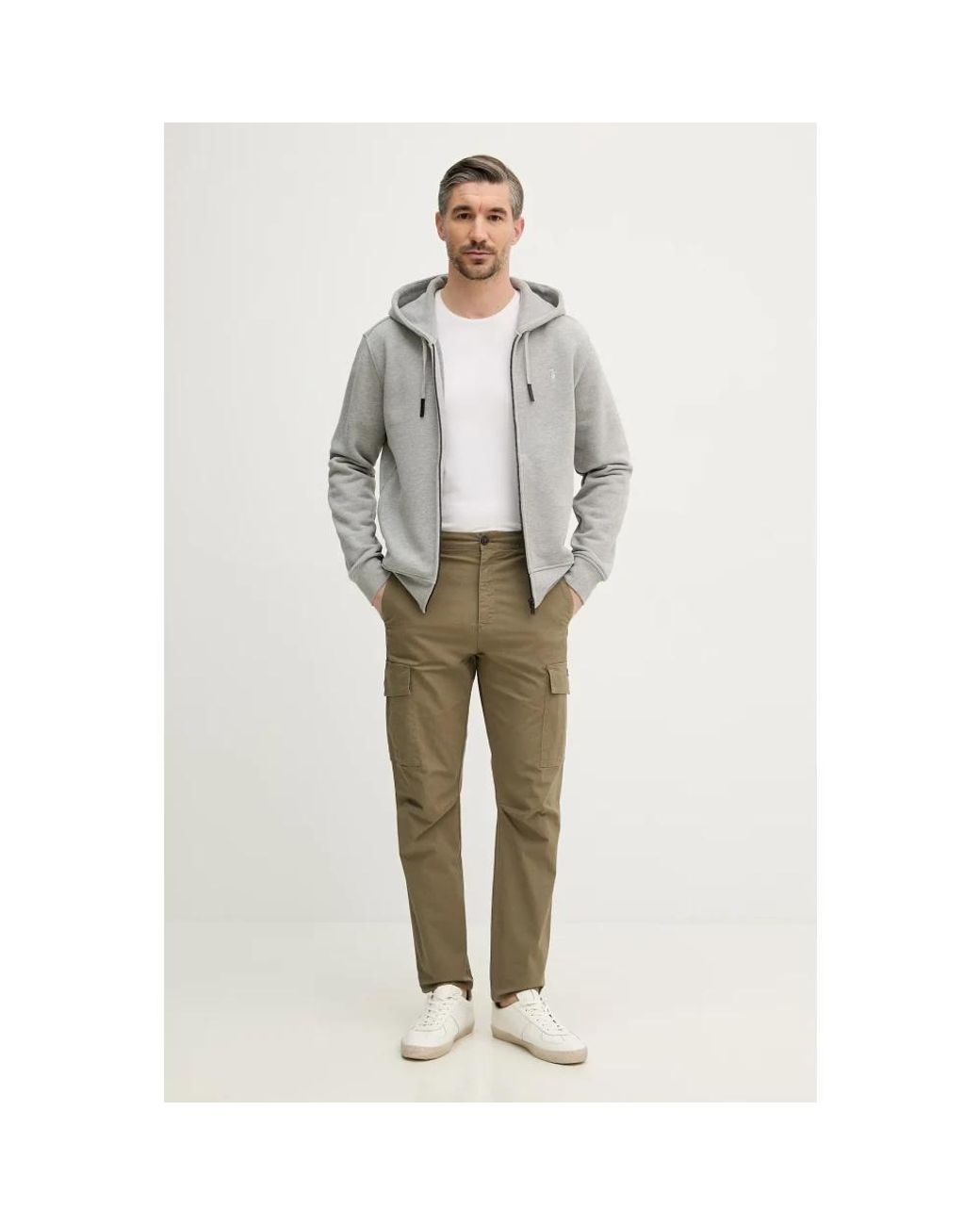 Zip-Throughs Trussardi de hombre de color Gray