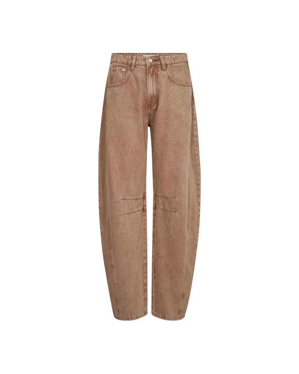 Haute L'Amitié Brown Loose Fit Jeans