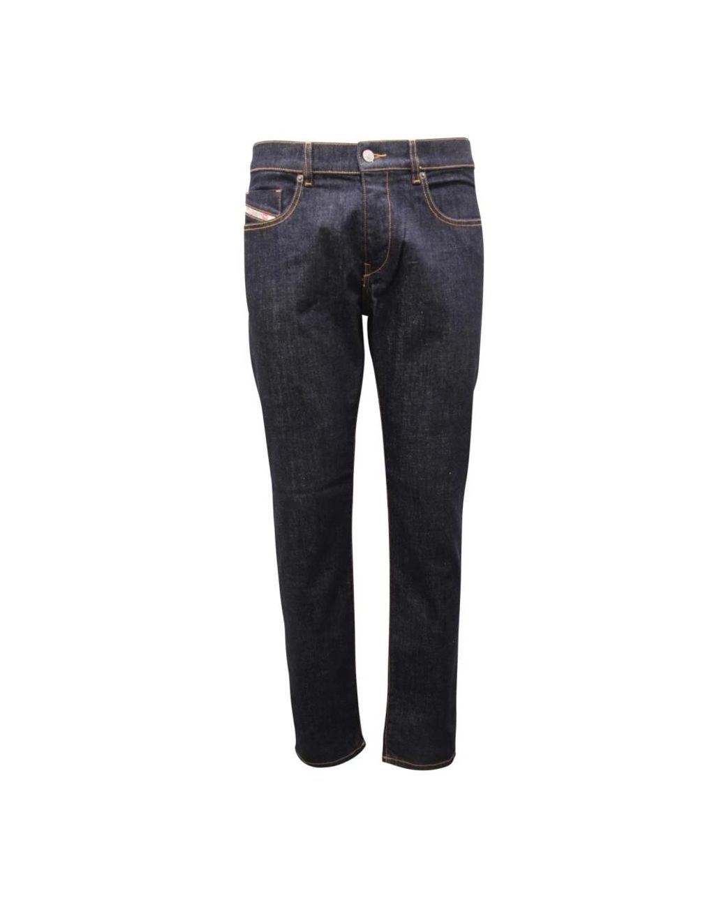 DIESEL Blue Slim Fit Jeans for men