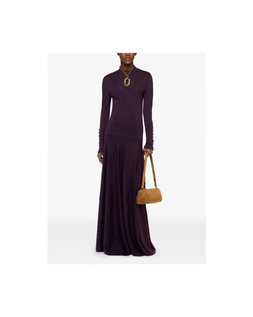 Rabanne Purple Maxi Skirts