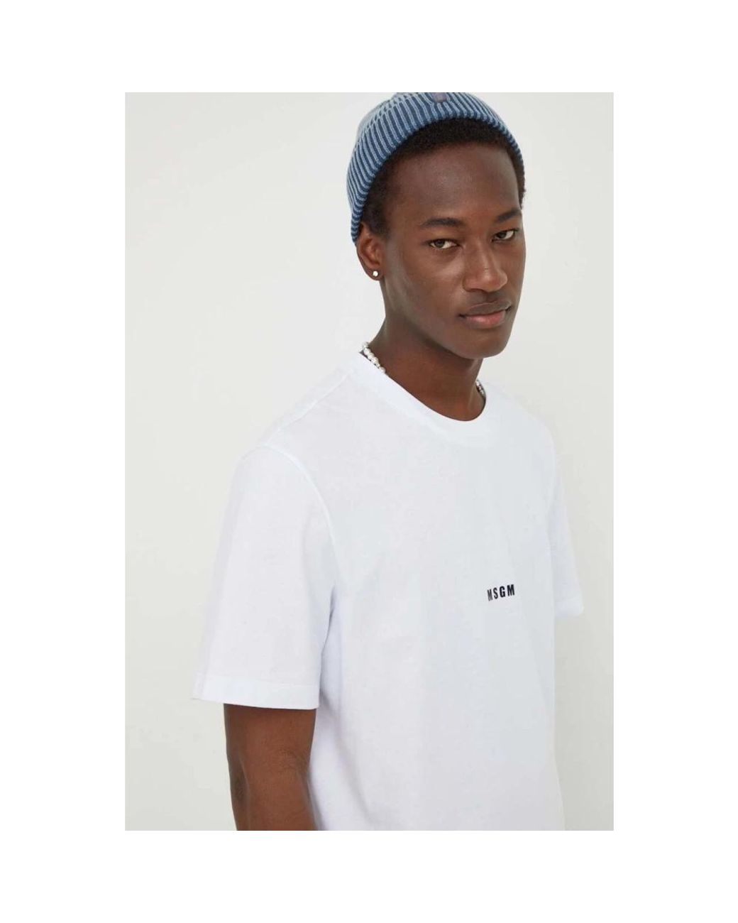 T-Shirts di MSGM in White da Uomo