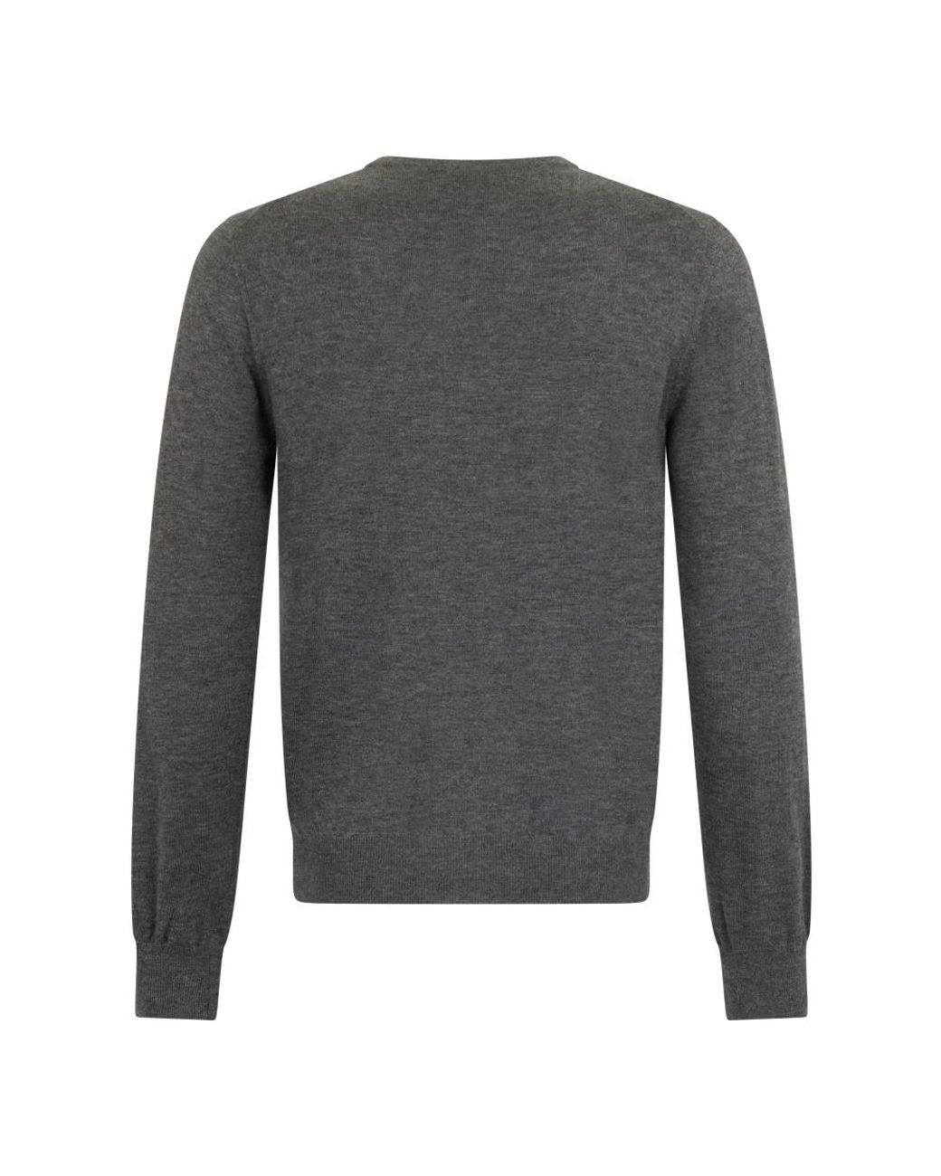 Malo Gray Cashmere Knitwear for men
