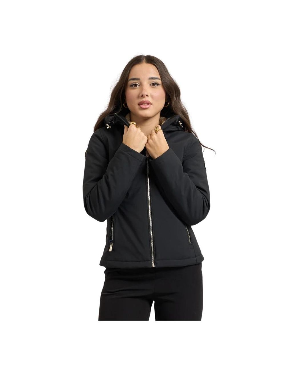 Yes Zee Tech Hoodie in het Black