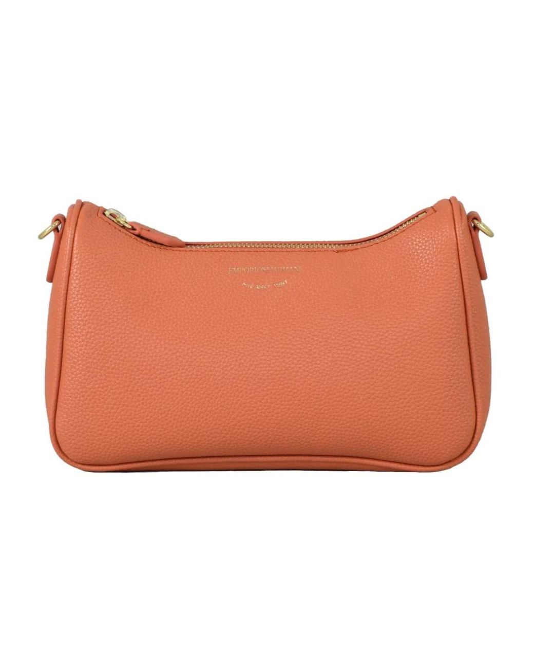 Emporio Armani Orange Shoulder Bags