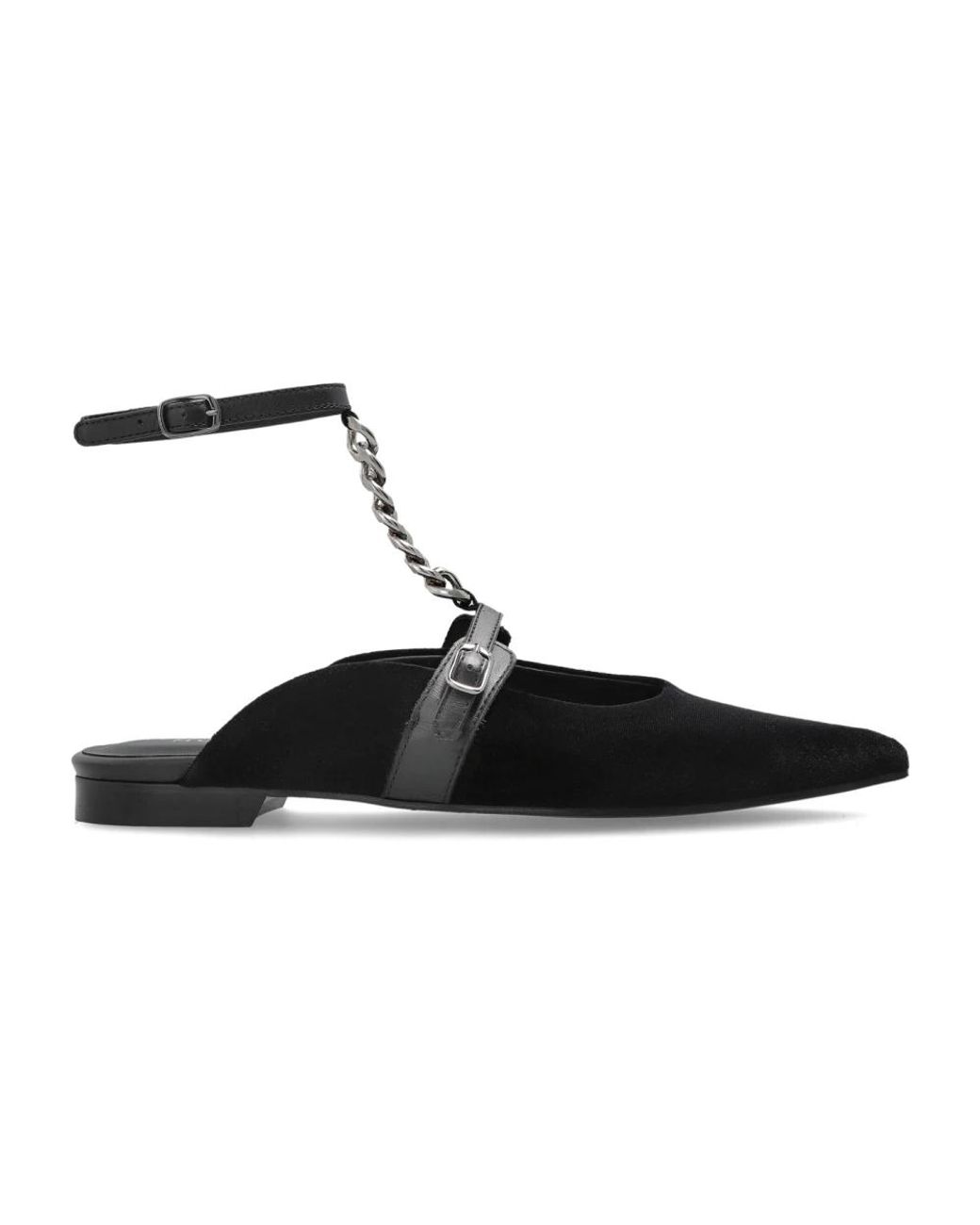 Munthe Black Ballerinas