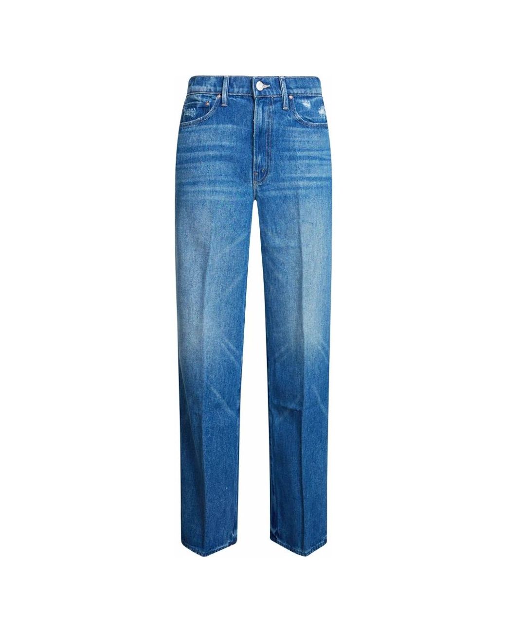 Mother The Ditcher Roller Zip Skimp in het Blue