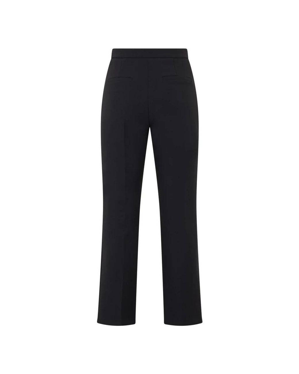 Elisabetta Franchi Blue Straight Trousers