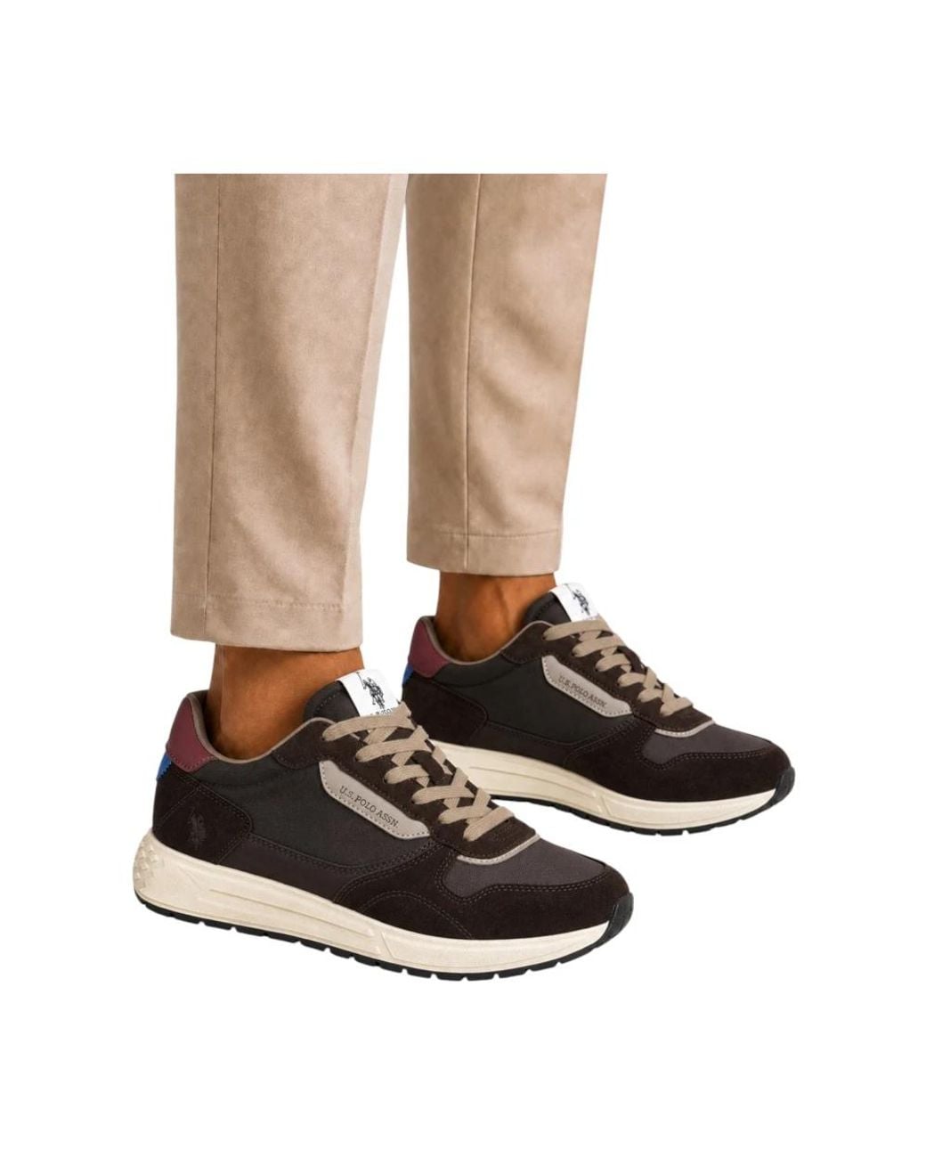 U.S. POLO ASSN. Black Sneakers for men