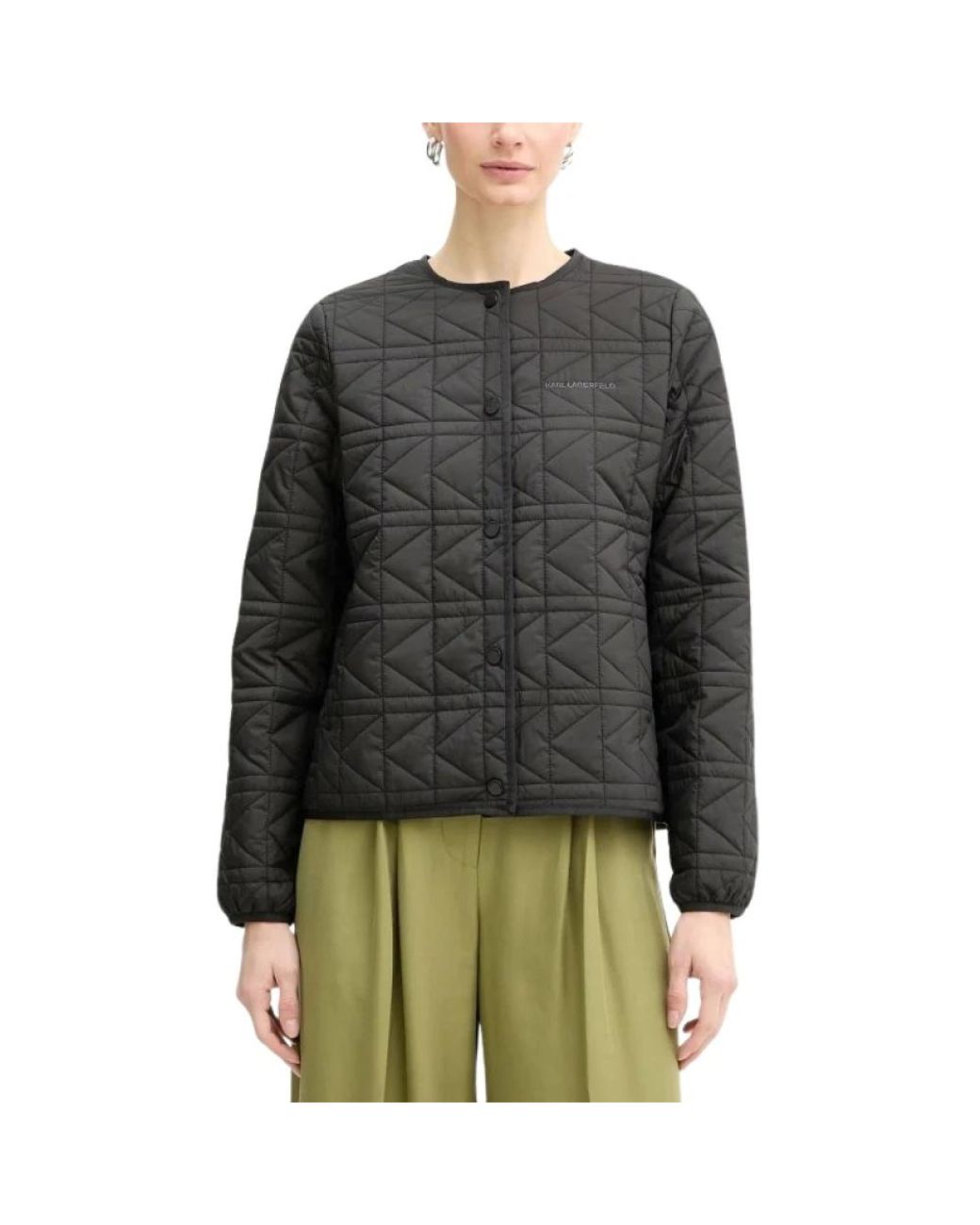 Light Jackets Karl Lagerfeld de color Black