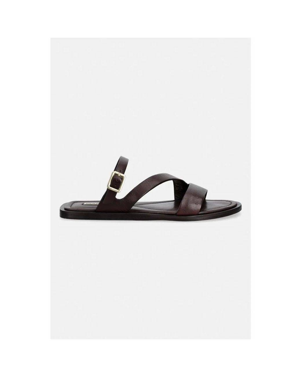 Flat Sandals Gant de color Black