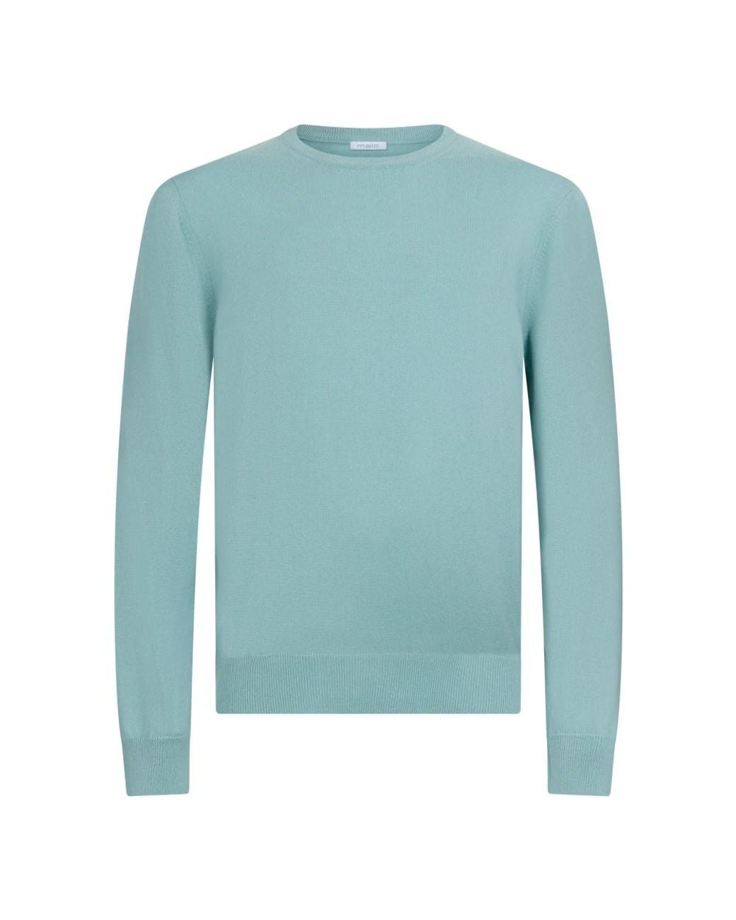 Malo Blue Cashmere Knitwear for men