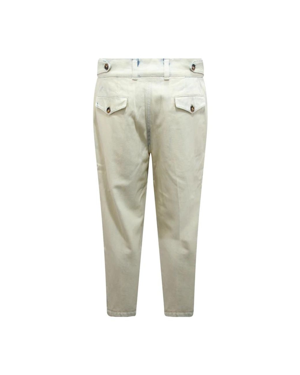 PT01 Green Straight Fit Jeans for men