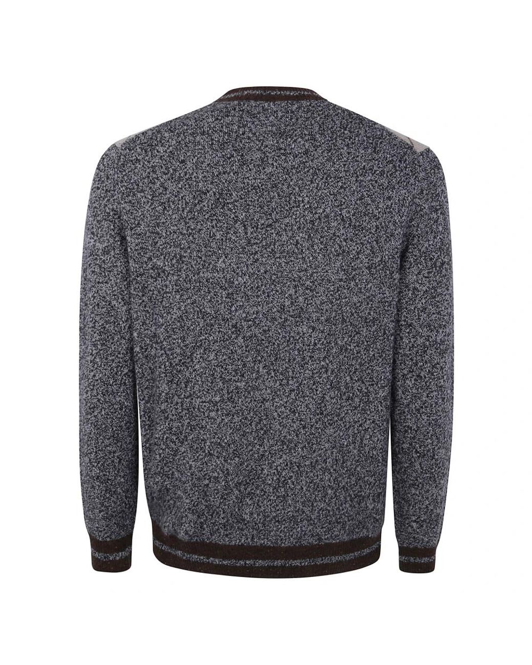 Ballantyne Gray Round-Neck Knitwear for men