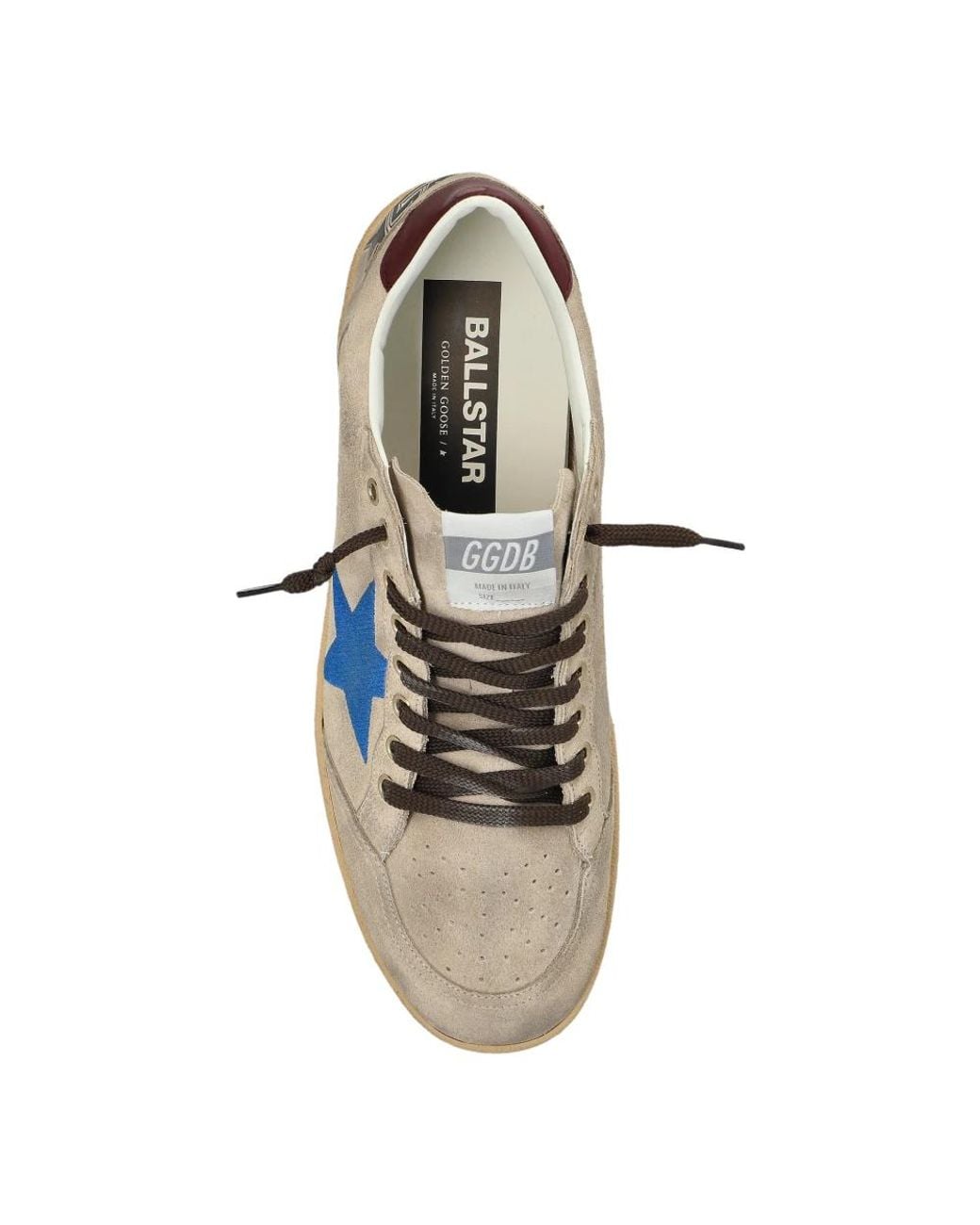 Golden Goose Deluxe Brand Blue Sneakers for men