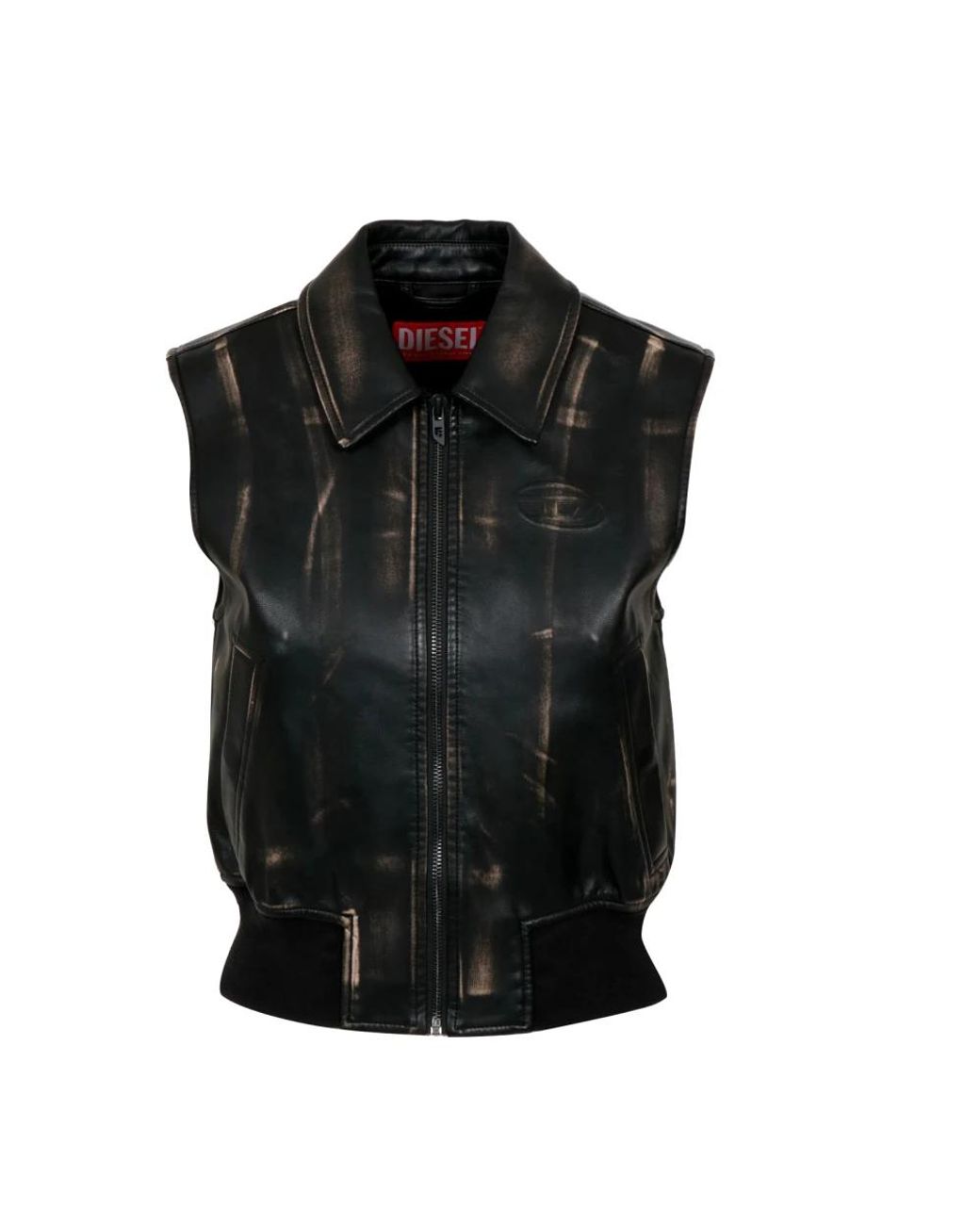 DIESEL Black Waistcoats