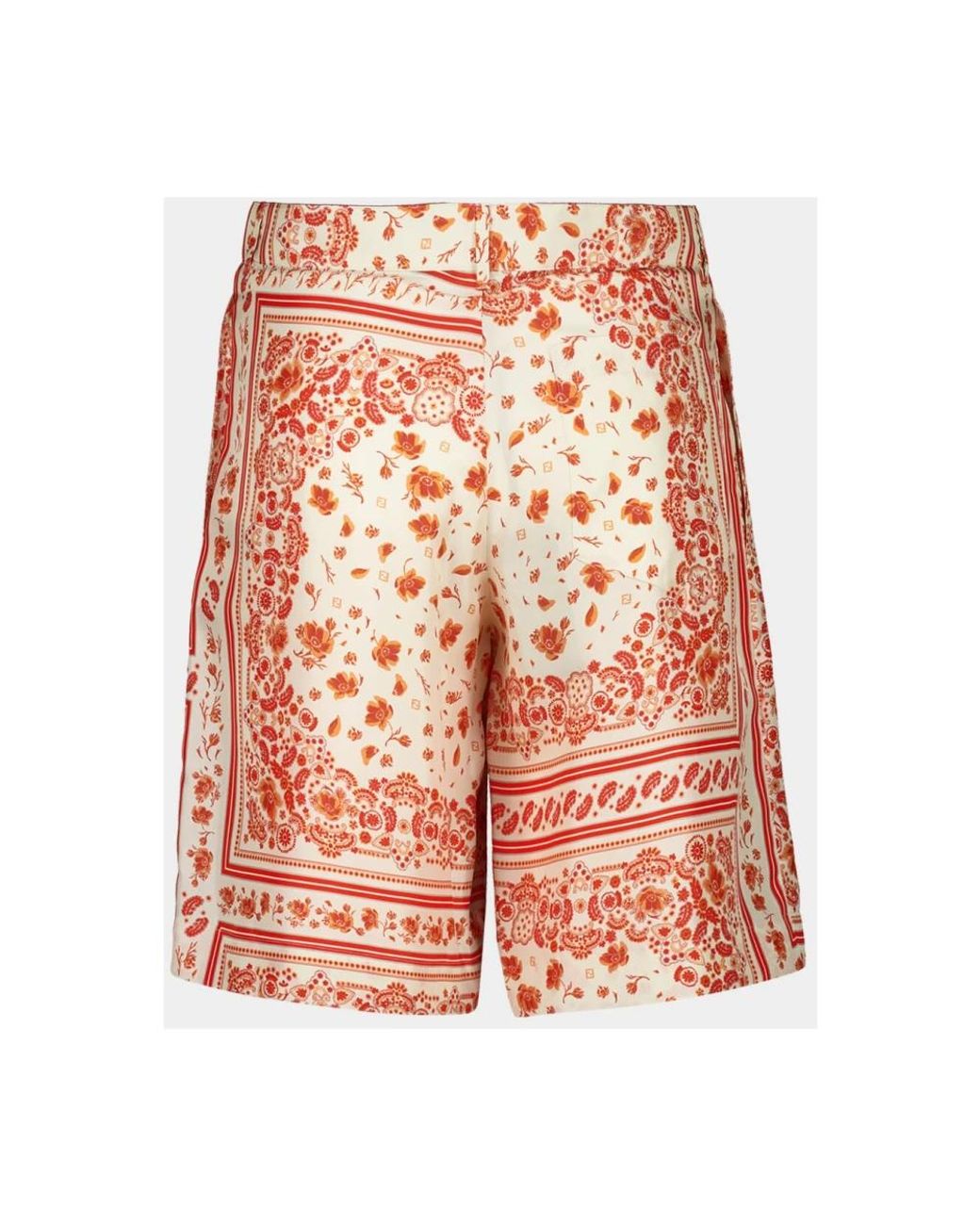 Fendi Pink Casual Shorts for men