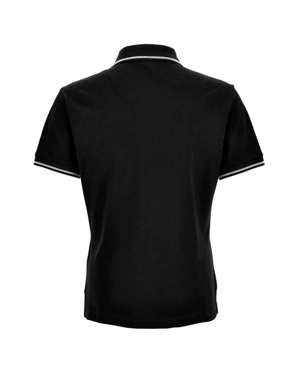 Polo Shirts Versace de hombre de color Black