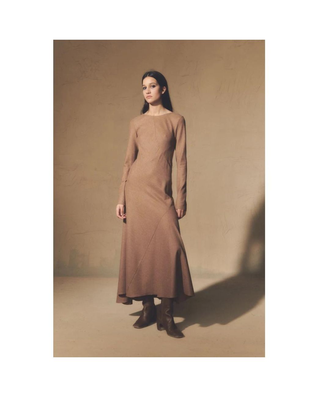 Cortana Brown Maxi Dresses