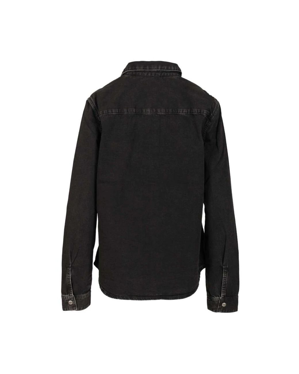 DIESEL Black Denim Shirts
