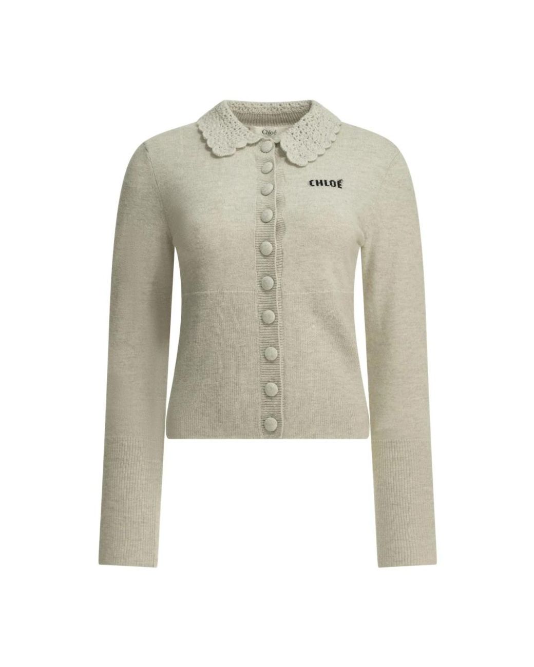 Cardigans Chloé de color Green