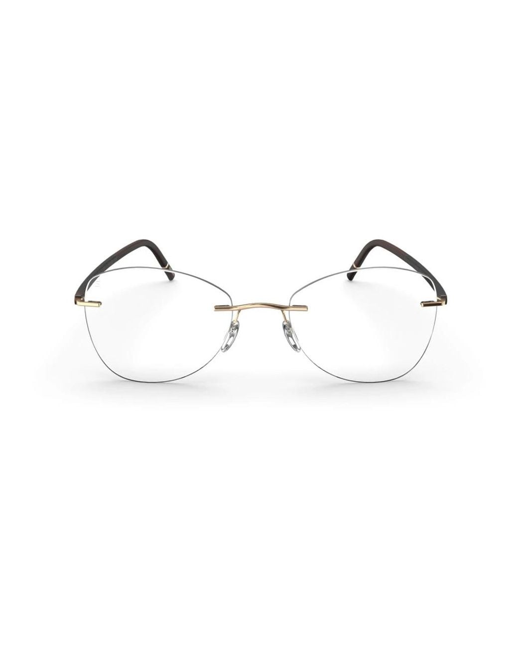 Silhouette Metallic Glasses