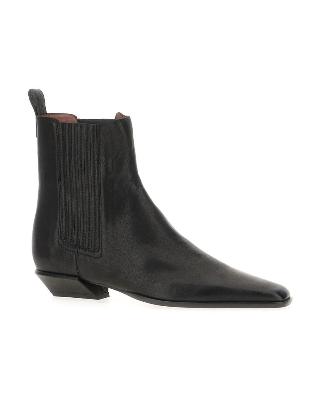 Paris Texas Black Cowboy & Biker Boots