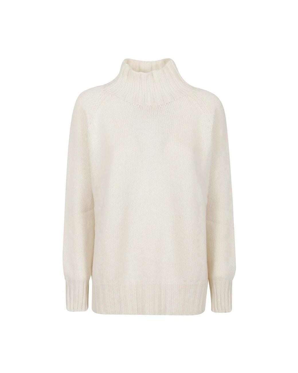 Aragona White Cashmere Knitwear