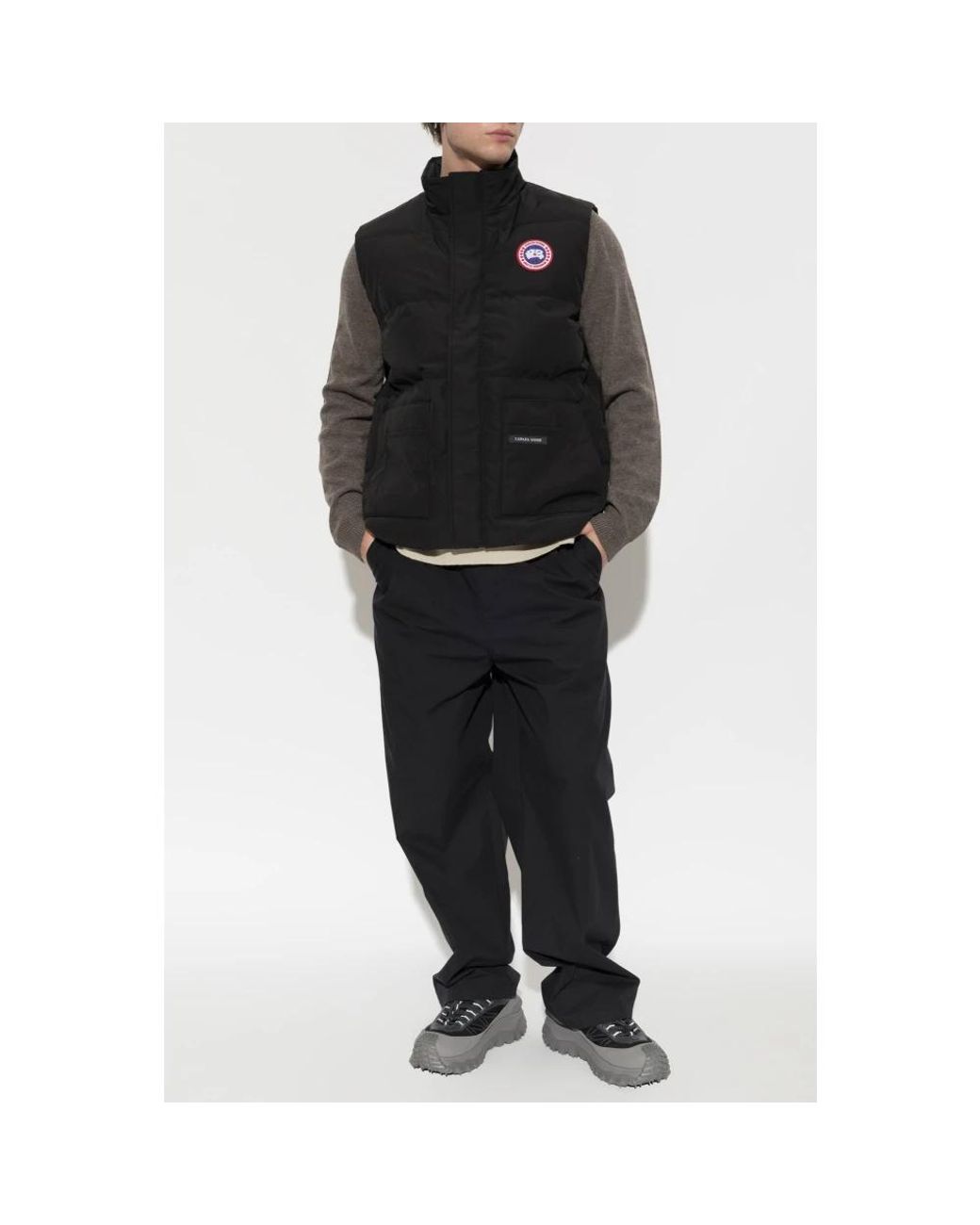 Canada Goose Black Waistcoats for men