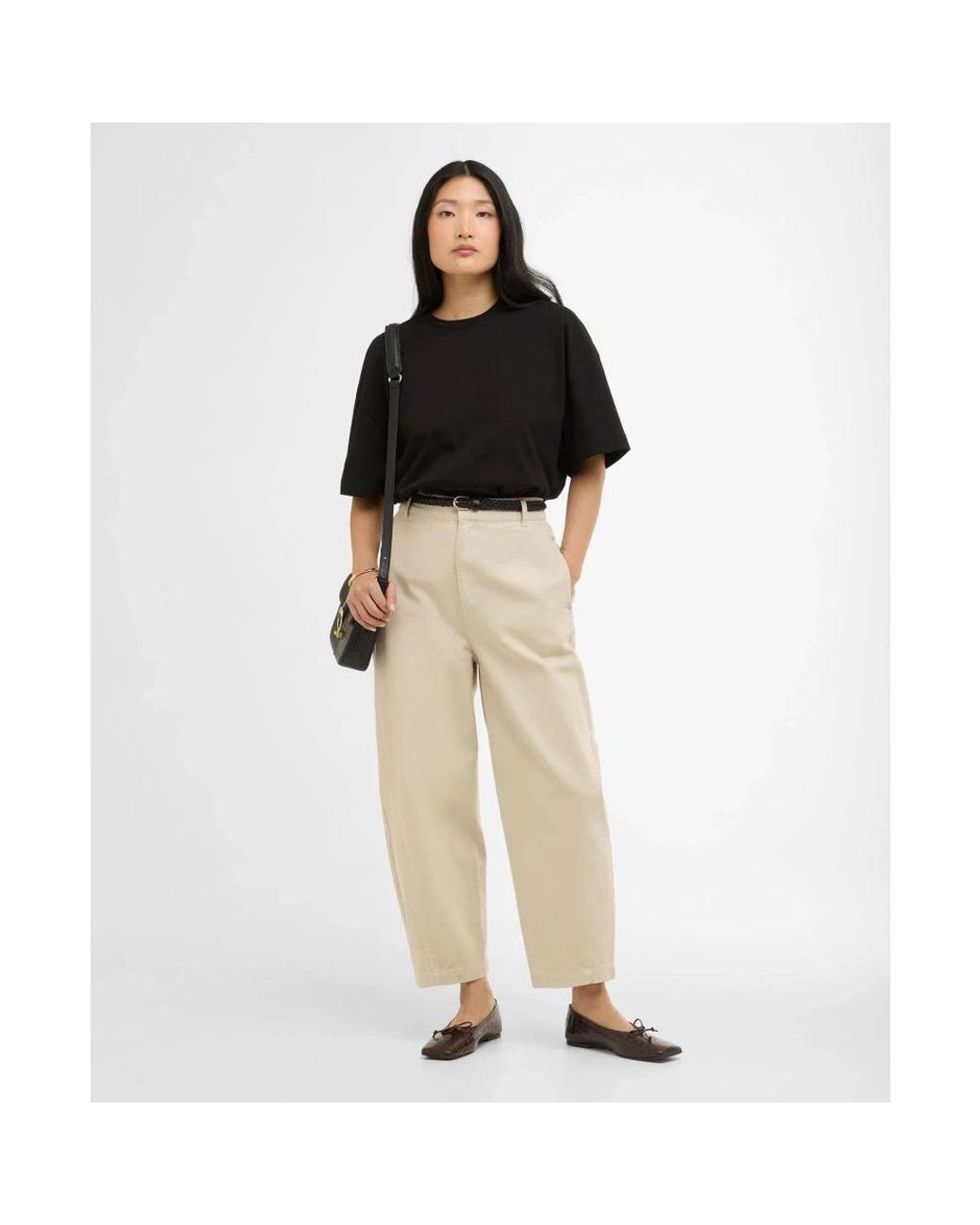 Barbour Natural Tapered Trousers