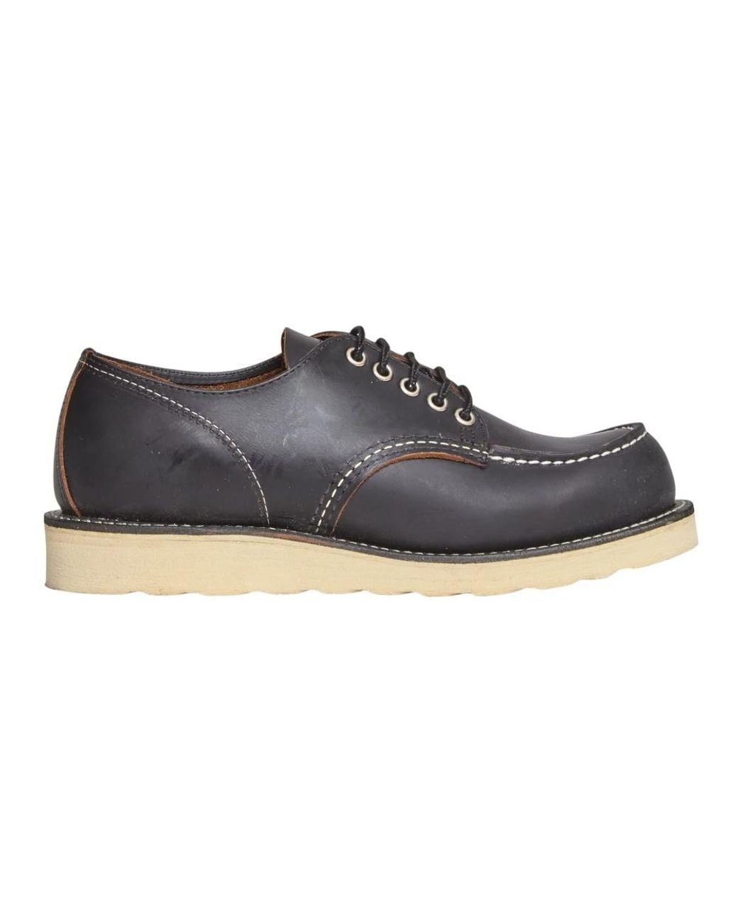 Red Wing Blue Laced Shoes for men