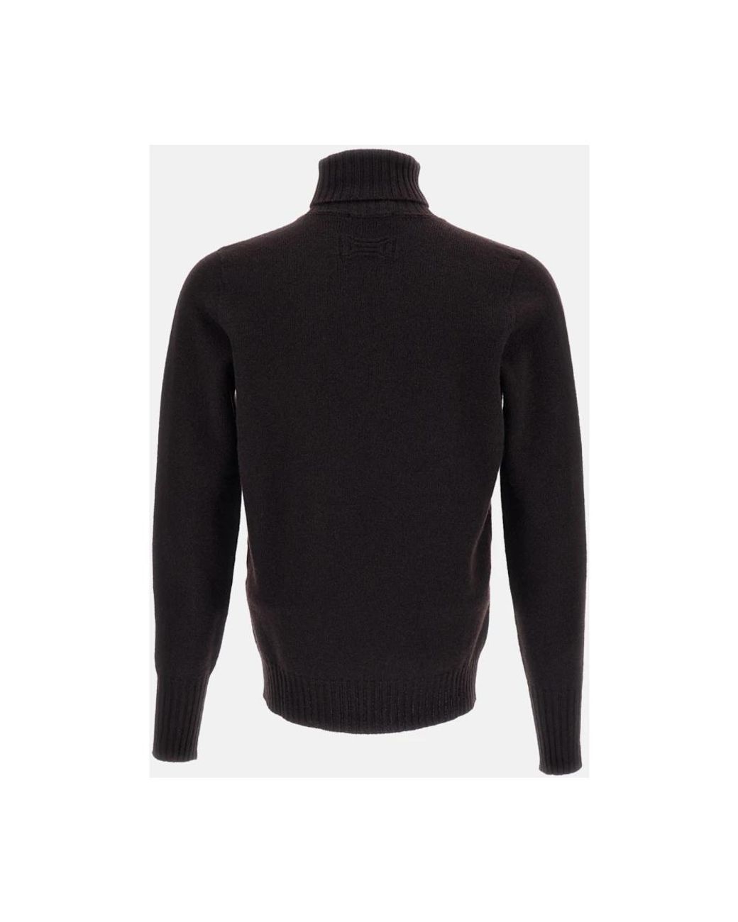 Drumohr Black Turtlenecks for men
