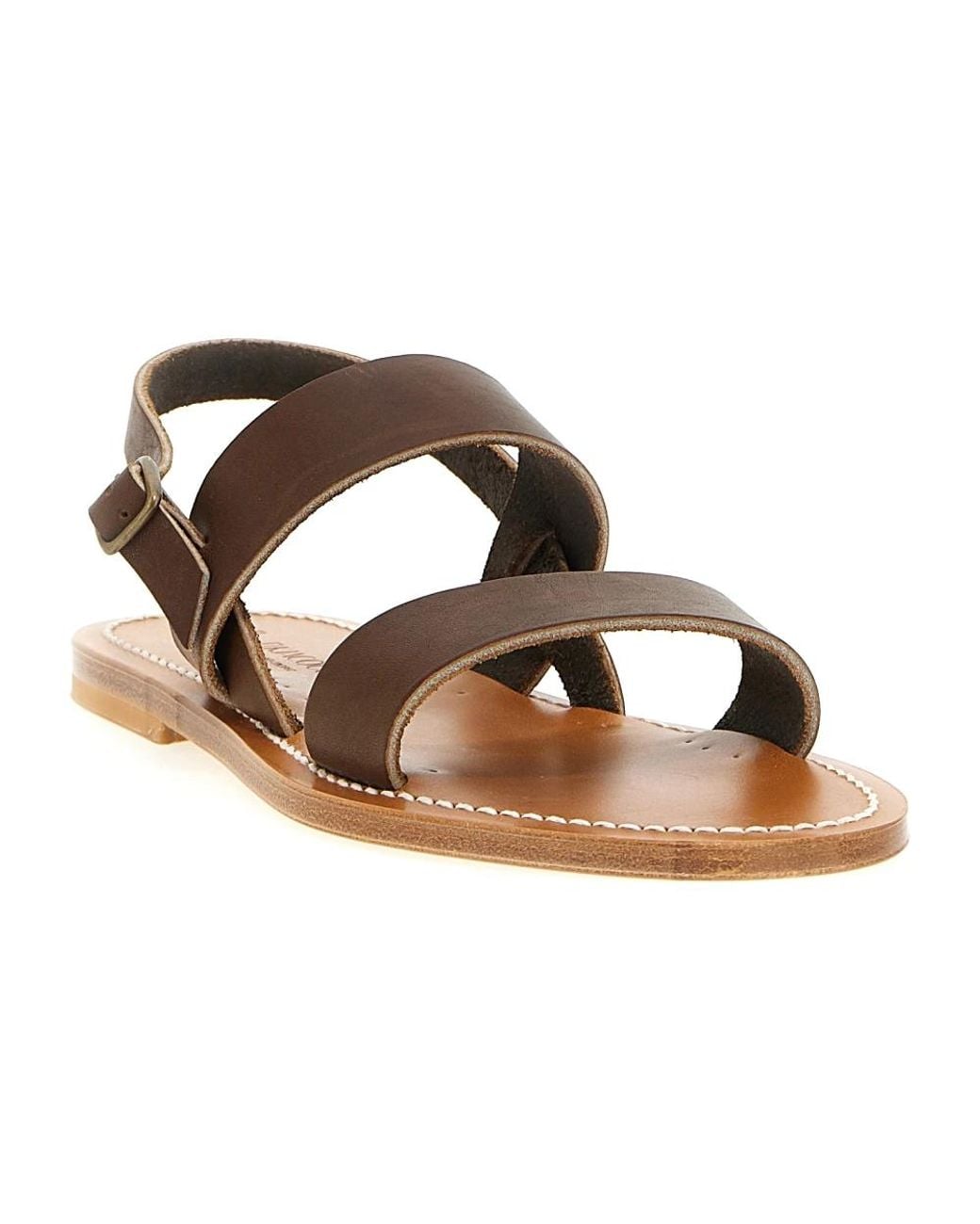 Flat Sandals K. Jacques pour homme en coloris Brown