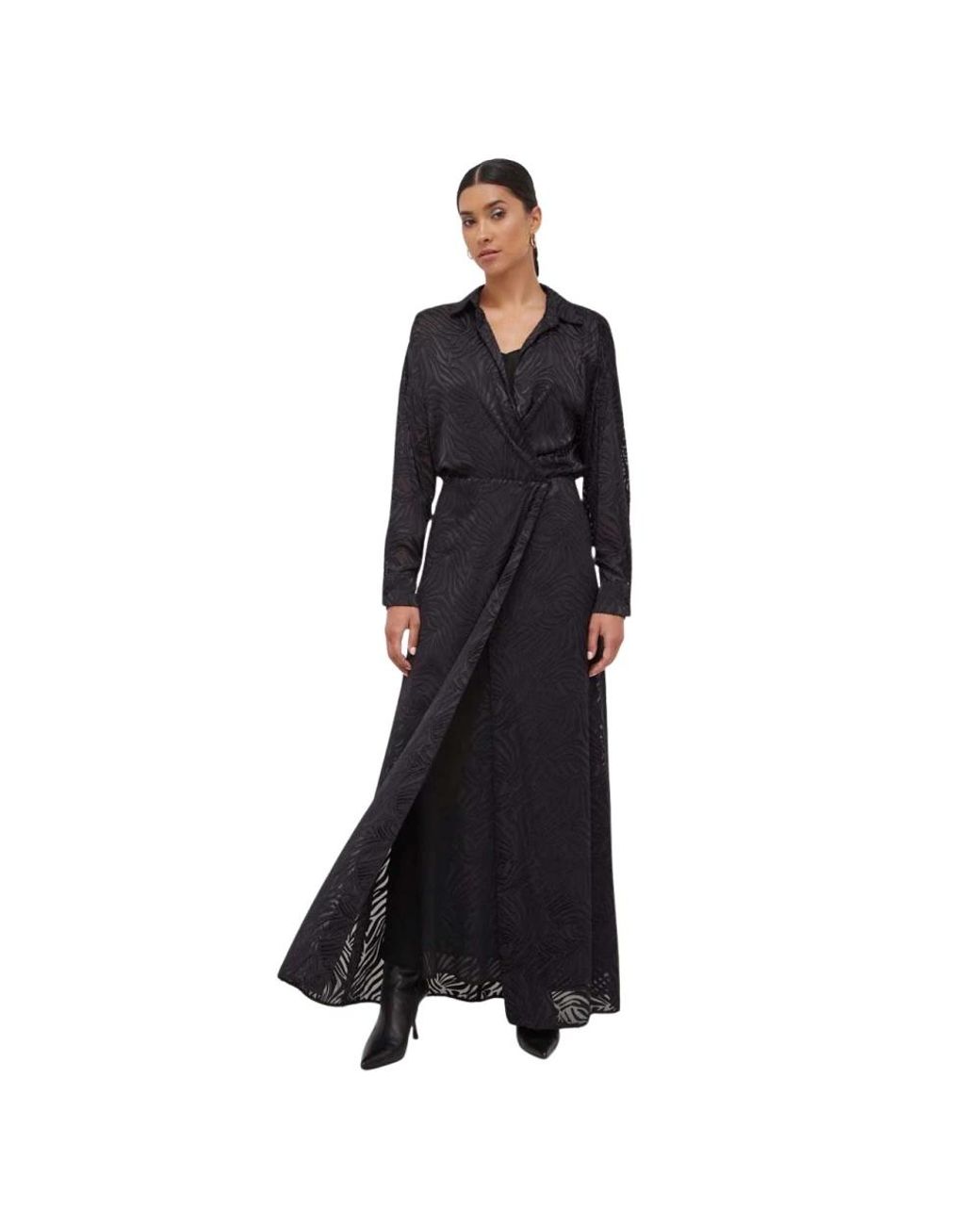 Pinko Black Stringa Dress