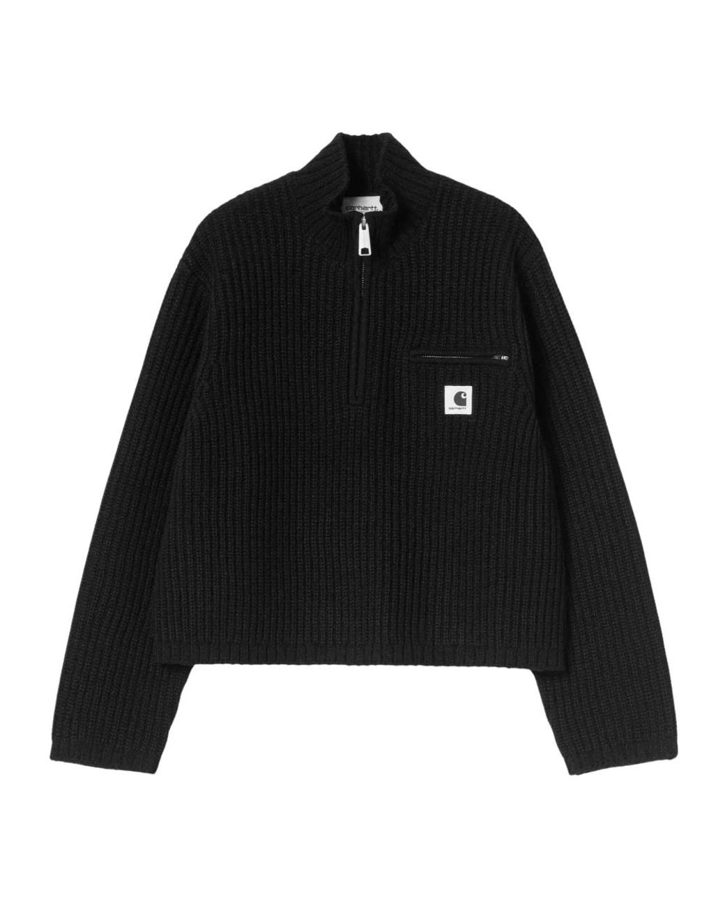 Carhartt Black Round-Neck Knitwear