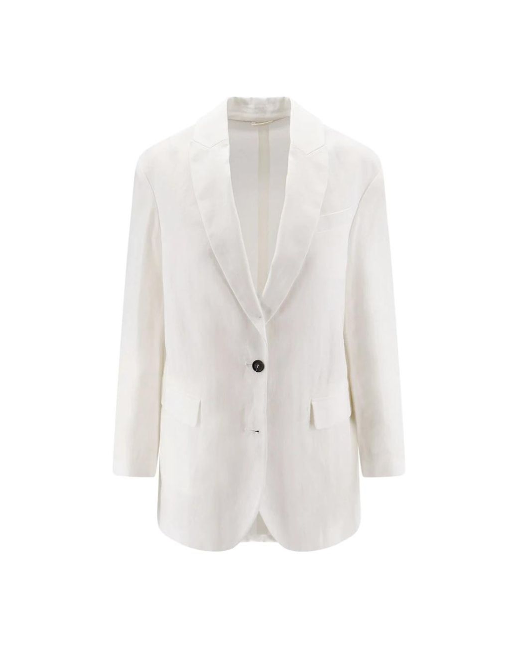 Brunello Cucinelli White Blazers