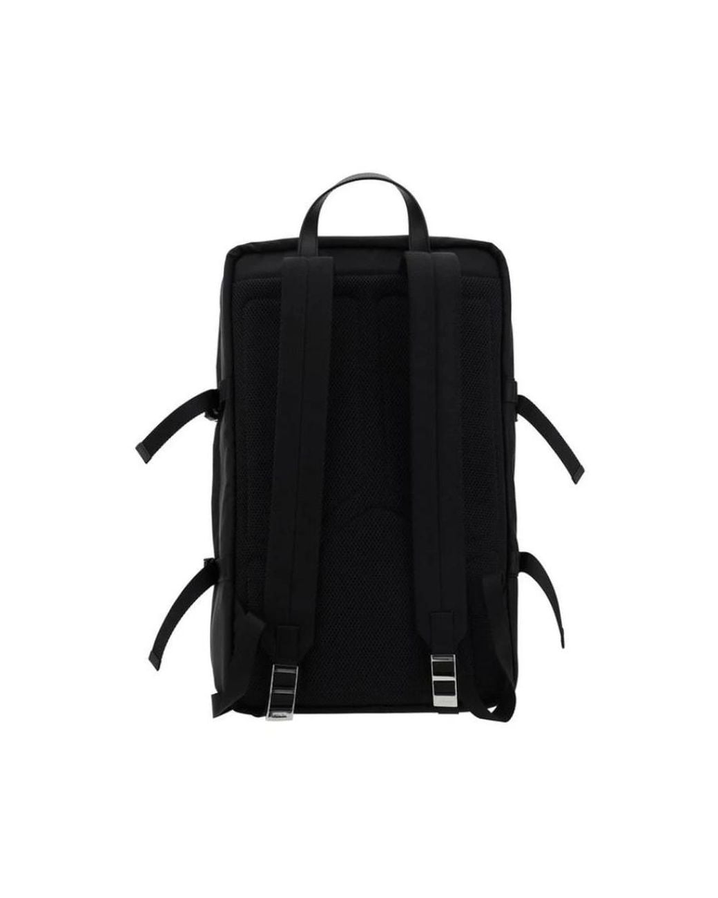 Prada Black Backpacks for men