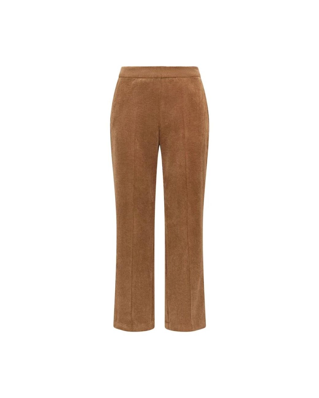 Maliparmi Brown Cropped Trousers