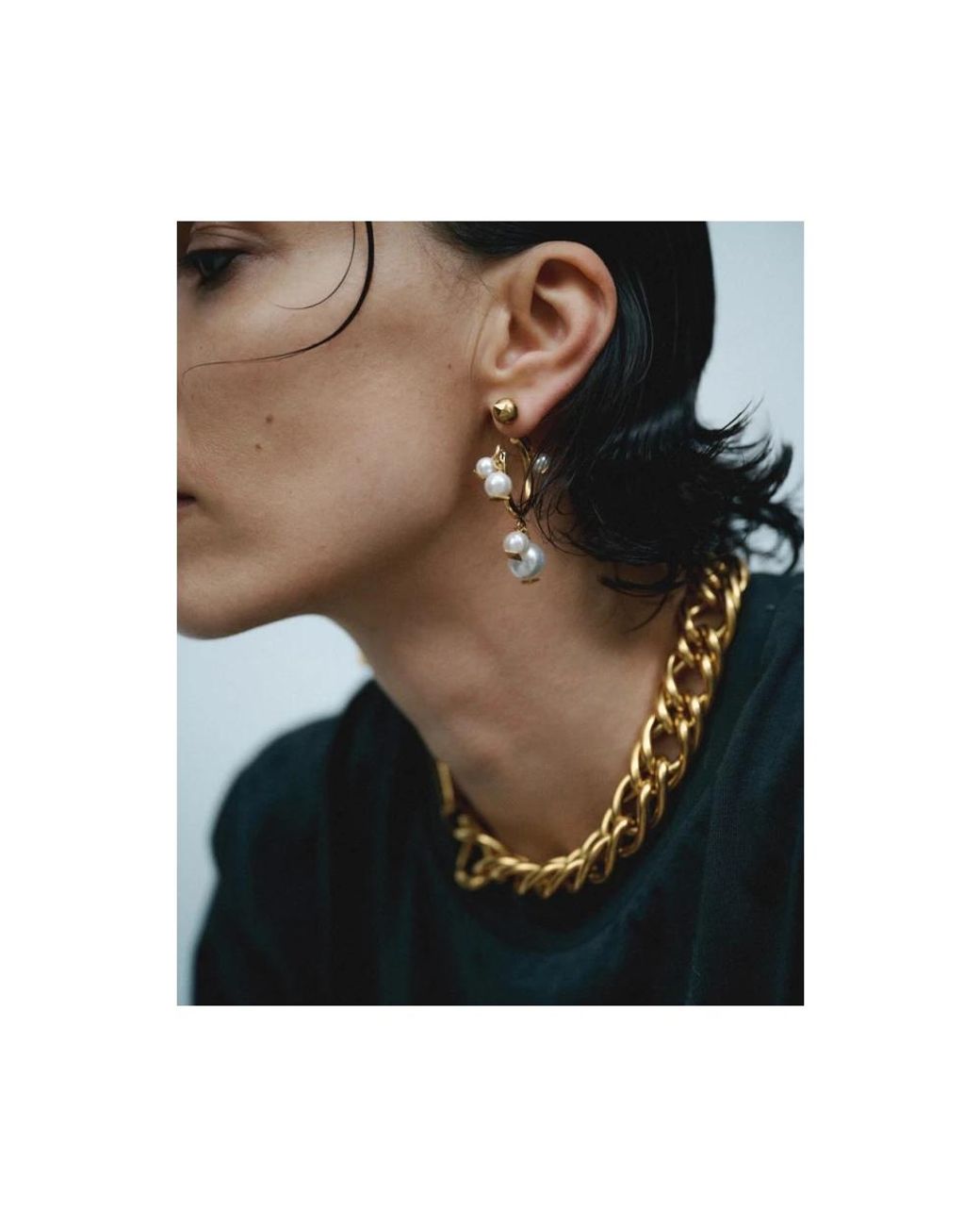 Perrine Taverniti Metallic Earrings