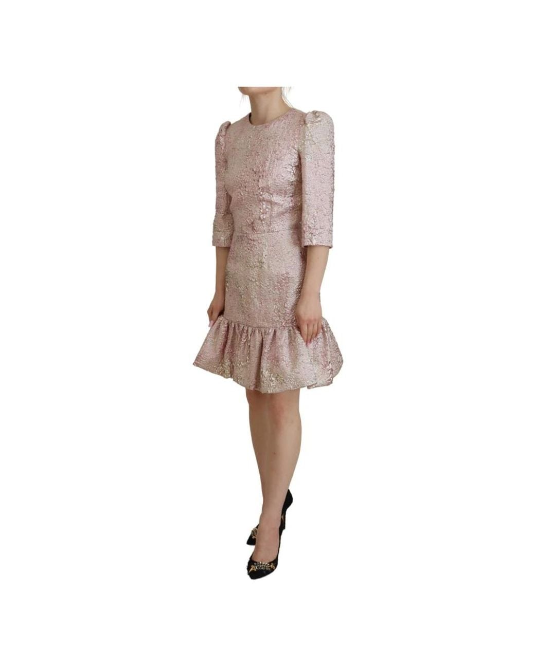 Dolce & Gabbana Pink Short Dresses