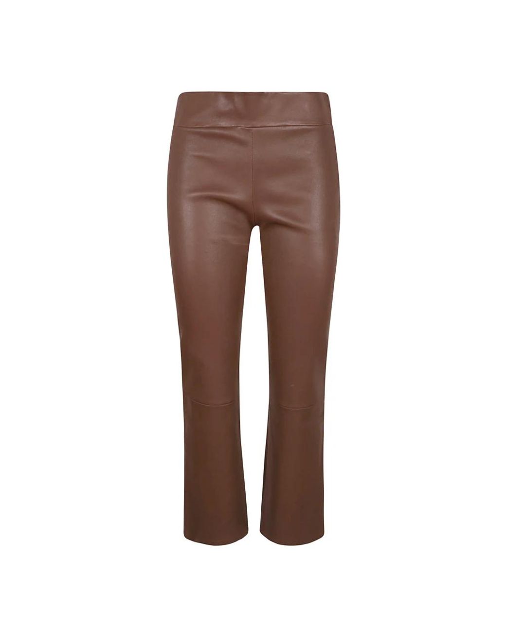 Arma Brown Leather Trousers
