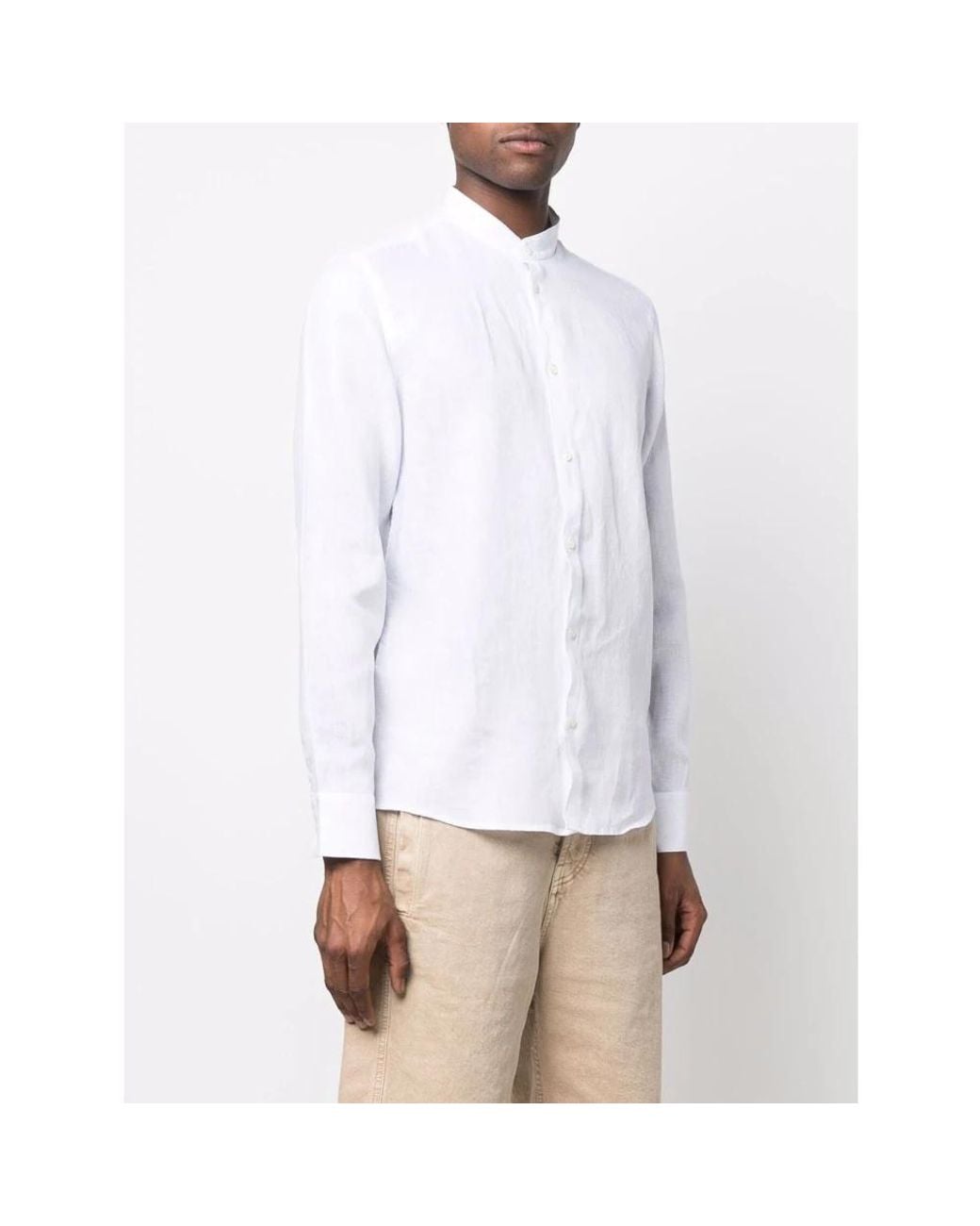 Low Brand White Formal Shirts for men
