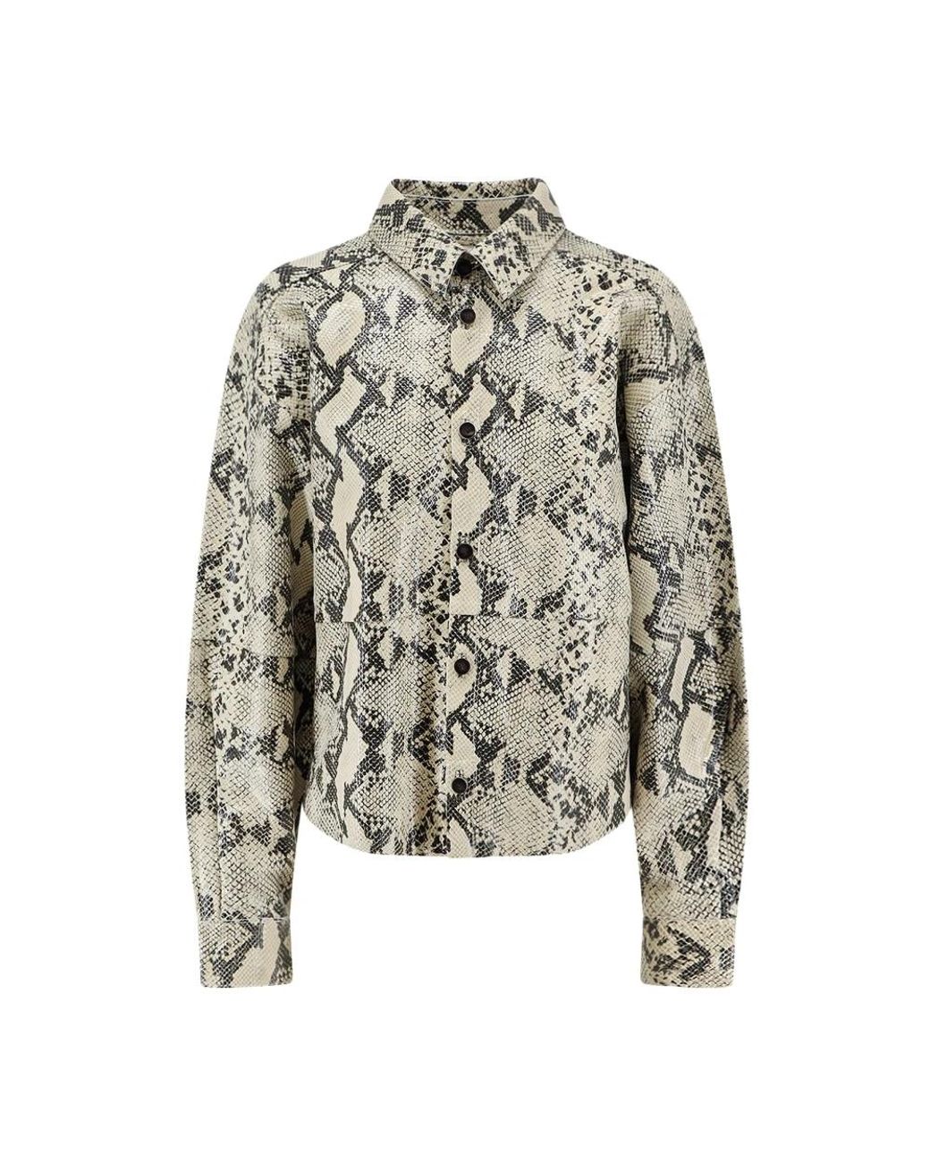 Alysi Camicia Python in het Gray