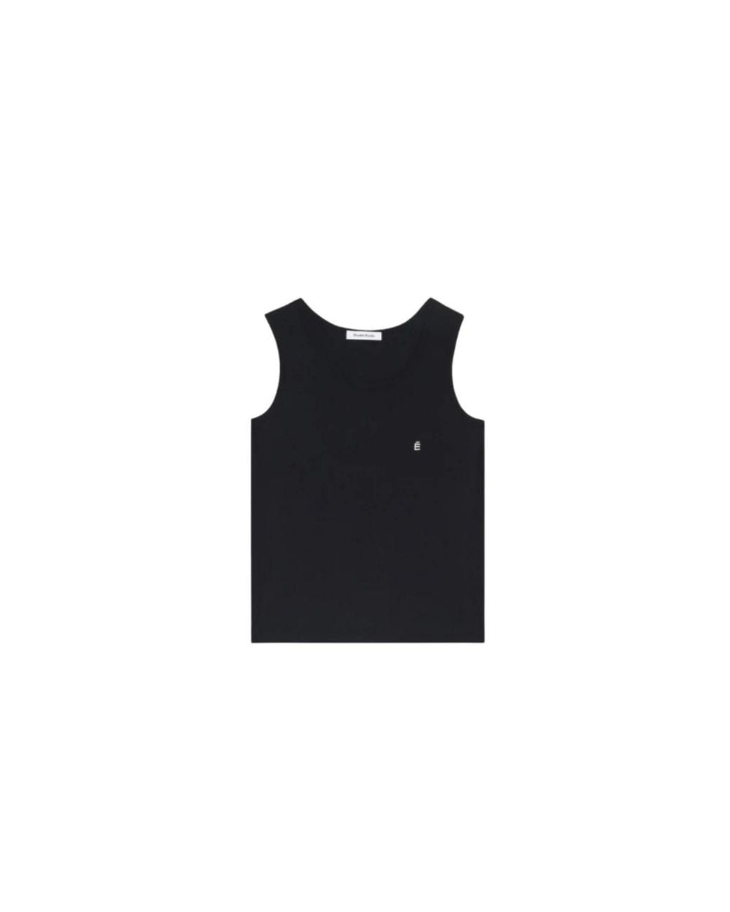Etudes Studio Black Sleeveless Tops