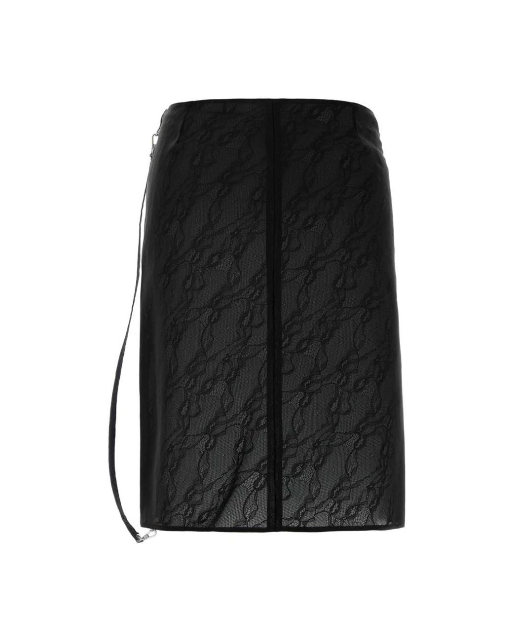 Courreges Black Pencil Skirts