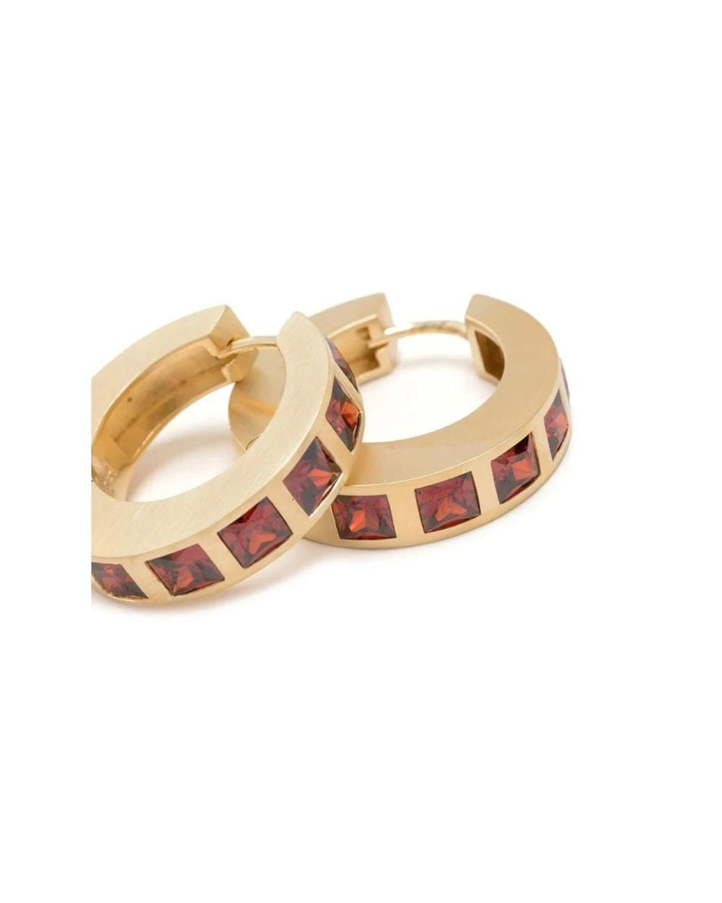 Tom Wood Metallic Earrings for men