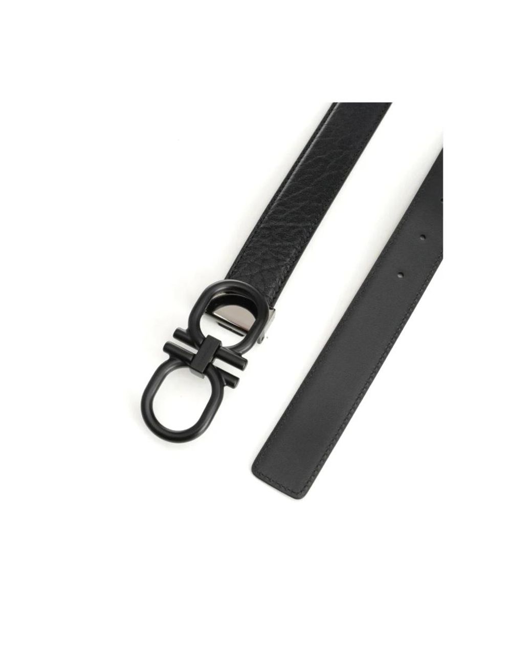 Ferragamo Black Belts for men