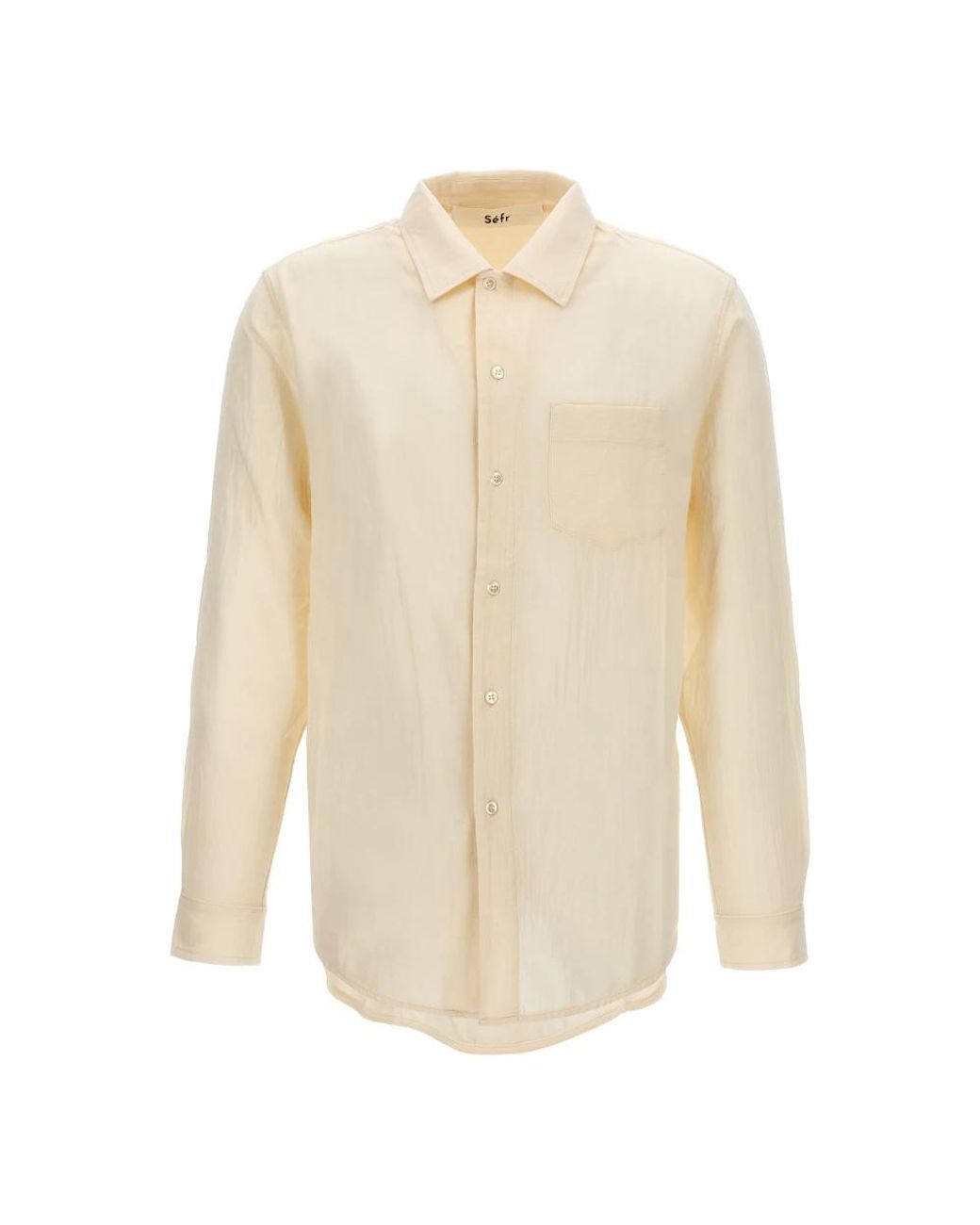 Séfr White Casual Shirts for men