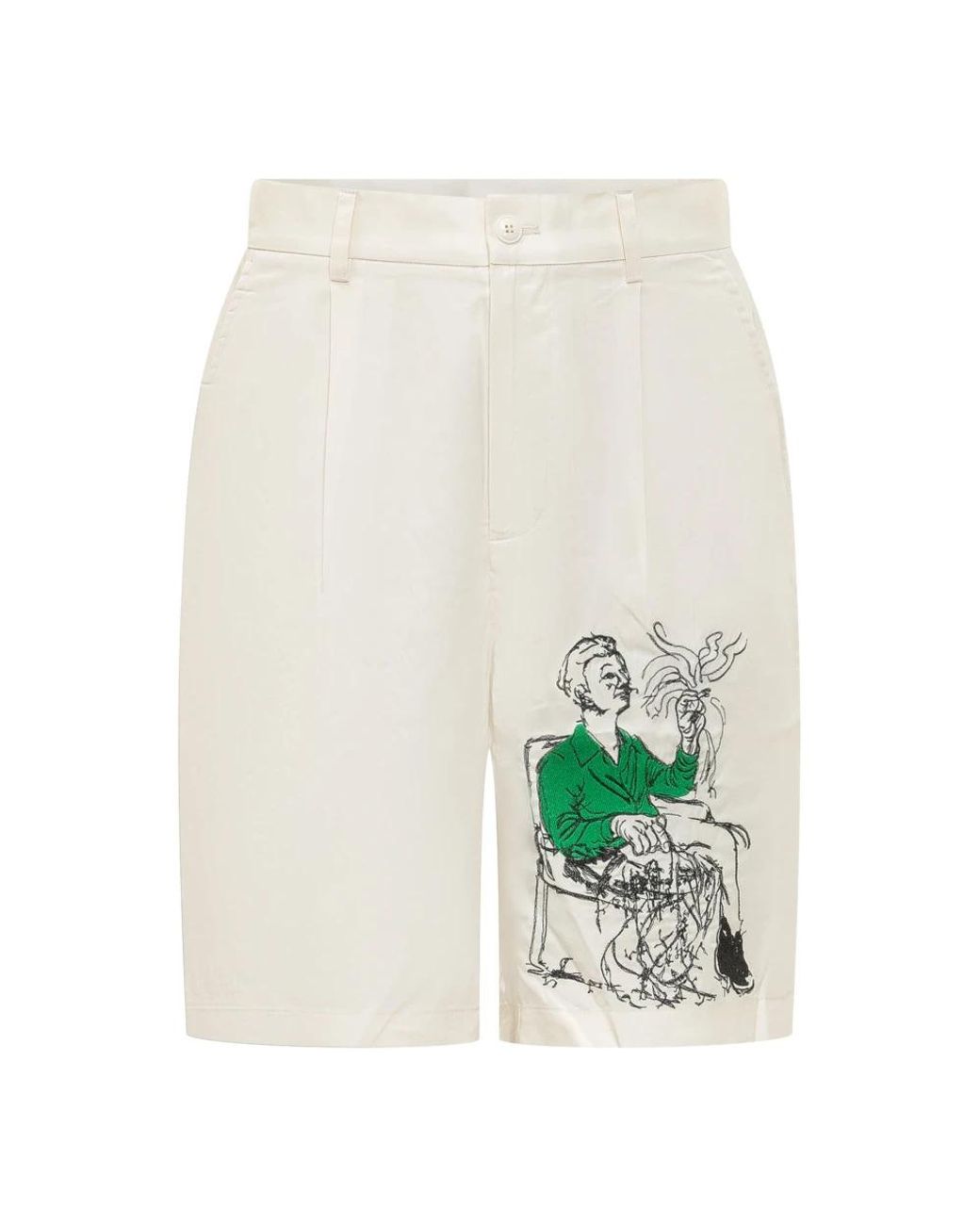 Kidsuper White Casual Shorts for men